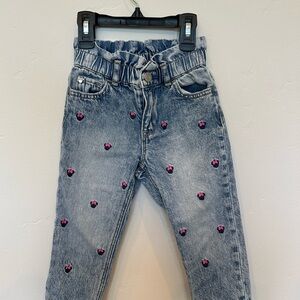 GAP Kids Minnie Mouse Blue Jeans